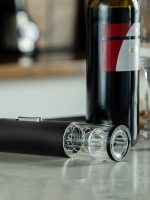 Электрический штопор с ножом для фольги Wine Diesel, черный — изображение 9