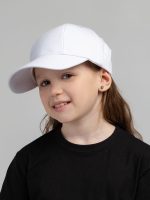 Бейсболка детская Capture Kids, белая — изображение 4