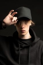 Бейсболка C1, черная — изображение 6