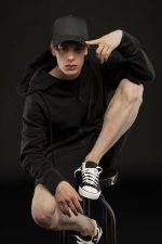 Бейсболка C3, черная — изображение 5