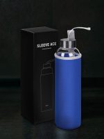 Бутылка для воды Sleeve Ace, синяя — изображение 8