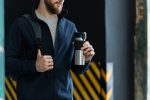 Термостакан Tralee XL, серебристый — изображение 9