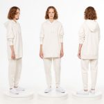 Худи унисекс H2, молочно-белое — изображение 7