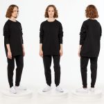Свитшот унисекс S1, черный — изображение 4