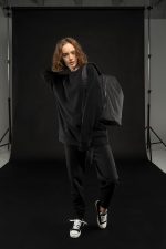 Свитшот унисекс S2, черный — изображение 2