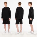 Свитшот унисекс S2, черный — изображение 3