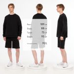 Свитшот унисекс S2, черный — изображение 4