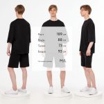 Футболка унисекс оверсайз T1, черная — изображение 5