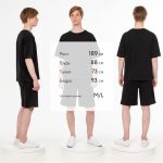 Футболка унисекс оверсайз T3, черная — изображение 6