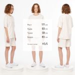 Футболка унисекс оверсайз T3, молочно-белая — изображение 4