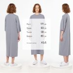 Платье D2, серое — изображение 5
