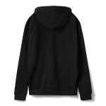 Худи унисекс с карманом на груди Chest Pocket, черное — изображение 3