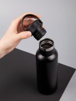Термобутылка Bidon, черная — изображение 10