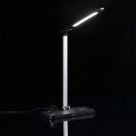 Настольная лампа с беспроводной зарядкой Power Light, черная — изображение 8