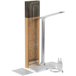 Настольная лампа с беспроводной зарядкой Power Light, белая — изображение 8