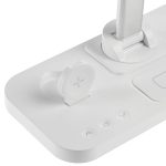 Настольная лампа с беспроводной зарядкой Power Light, белая — изображение 7