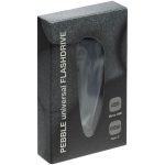 Флешка Pebble Universal, USB 3.0, серо-синяя, 32 Гб — изображение 7