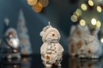 Свеча Christmas Twinkle, снеговик — изображение 6