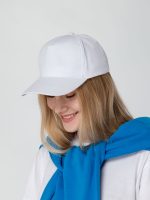 Бейсболка Promo, белая — изображение 6