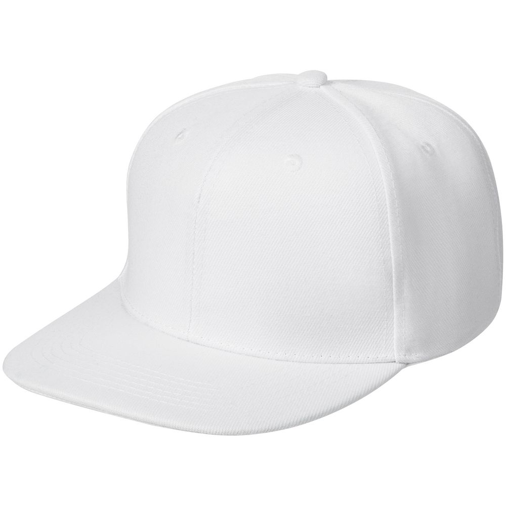 15948.60_27_1000x1000 Бейсболка Snapback с прямым козырьком, белая — изображение 1