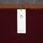 Шарф Charming, коричневый с оранжевым — изображение 6
