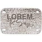 Лейбл Corolla Metal, S, серебряный — изображение 3