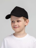 Бейсболка детская Standard Kids, черная — изображение 7