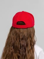 Бейсболка детская Standard Kids, красная — изображение 8