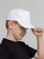 Бейсболка детская Standard Kids, белая — изображение 7