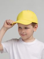 Бейсболка детская Standard Kids, желтая — изображение 7
