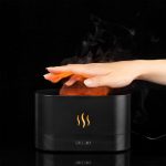 Увлажнитель-ароматизатор с имитацией пламени Fuego ver.2, черный — изображение 10