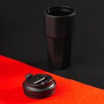 Термостакан Presa, черный — изображение 7