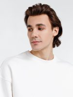 Свитшот оверсайз унисекс True Self, молочно-белый — изображение 8