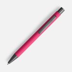 Ручка шариковая Atento Soft Touch, розовая — изображение 2