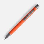 Ручка шариковая Atento Soft Touch, оранжевая — изображение 2