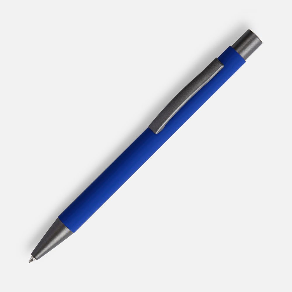 16427.44_13_1000x1000 Ручка шариковая Atento Soft Touch, ярко-синяя — изображение 1