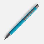Ручка шариковая Atento Soft Touch, бирюзовая — изображение 2