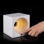 Bluetooth-колонка с подсветкой Volumetric, белая — изображение 7
