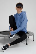 Худи унисекс Begi, синее — изображение 11