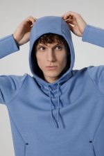 Худи унисекс Begi, синее — изображение 9