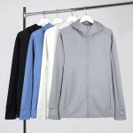 Куртка с капюшоном унисекс Begi, серая — изображение 3
