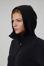 Куртка с капюшоном унисекс Begi, черная — изображение 9