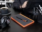 Ручка шариковая Inkolor, черная с белым — изображение 5