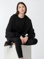 Джемпер оверсайз унисекс Stated в сумке, черный — изображение 14