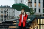 Зонт-трость Promo, темно-зеленый — изображение 10
