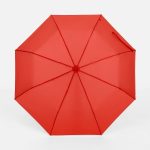 Зонт складной Basic, красный — изображение 2