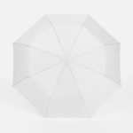Зонт складной Basic, белый — изображение 2