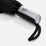 Зонт складной Fiber, черный — изображение 6