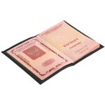 Обложка для паспорта Shall, черная — изображение 4