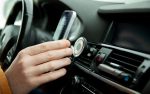 Держатель для смартфона Cooper Auto Wireless с беспроводной зарядкой, черный — изображение 12